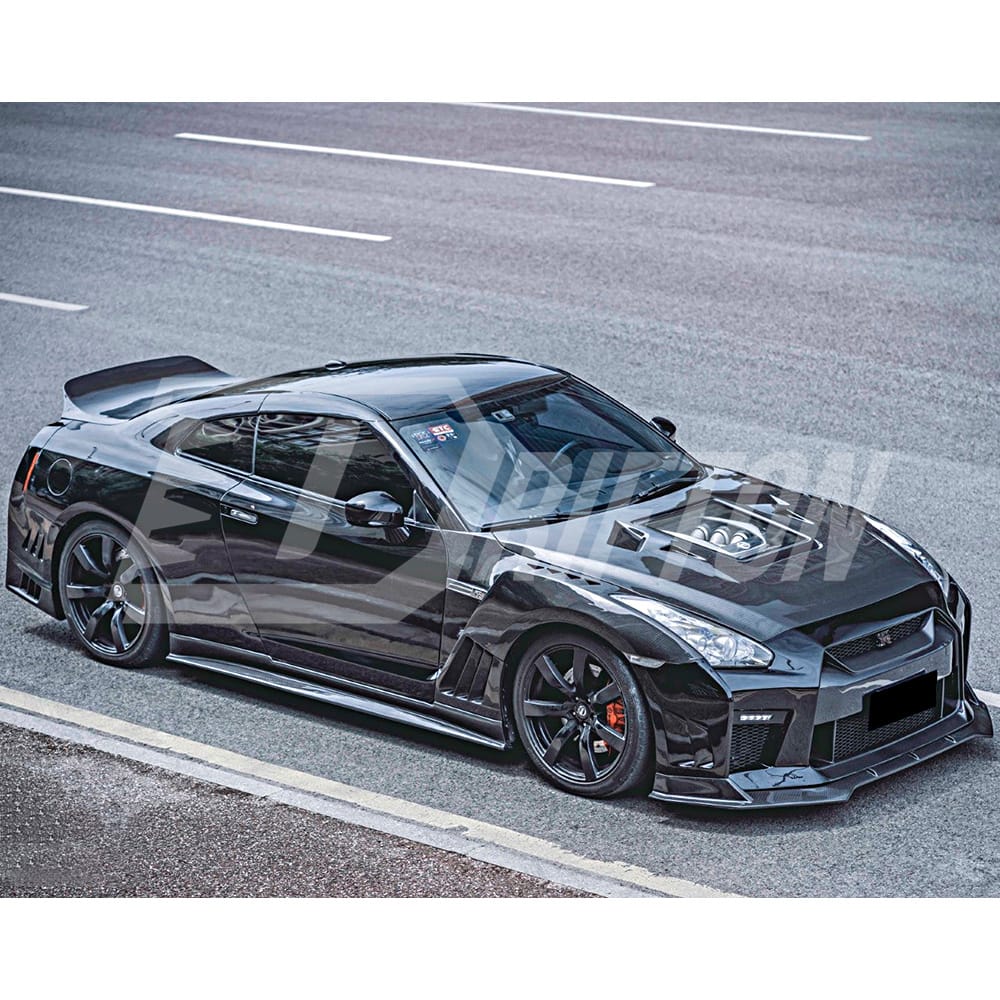 CMST Style Carbon Fiber Rear Trunk For Nissan R35 GTR 2008-2019