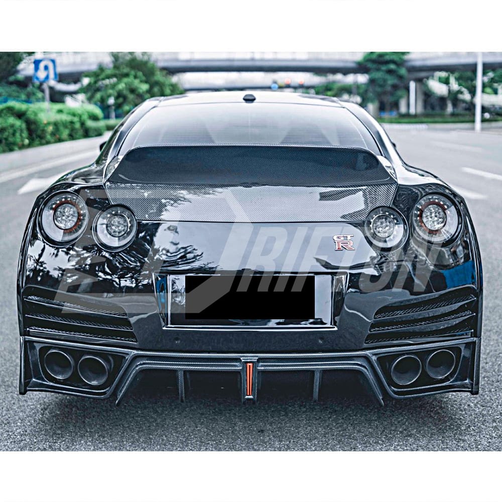 CMST Style Carbon Fiber Rear Trunk For Nissan R35 GTR 2008-2019