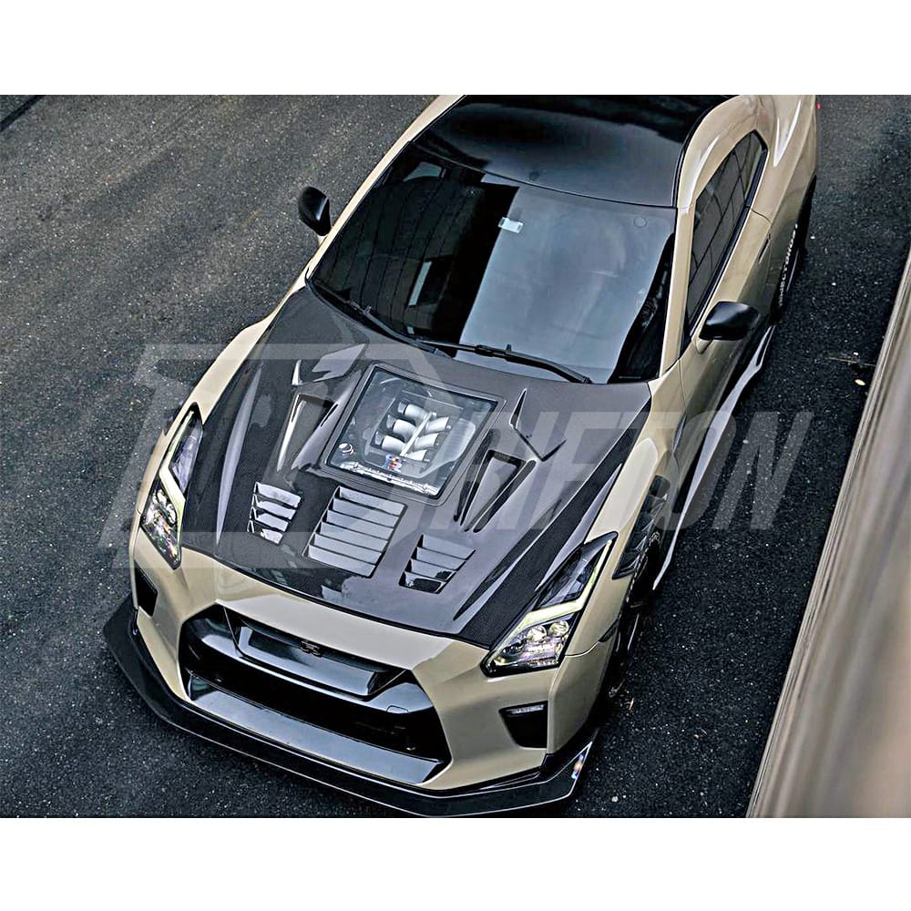 CMST V2 Carbon Fiber Hood For Nissan R35 GTR 2017-2022