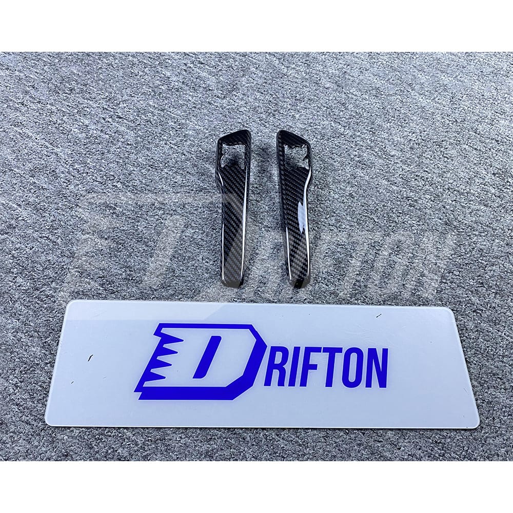 Dry Carbon Fiber Fender Emblem Cover For Nissan R35 GTR 2008-2019