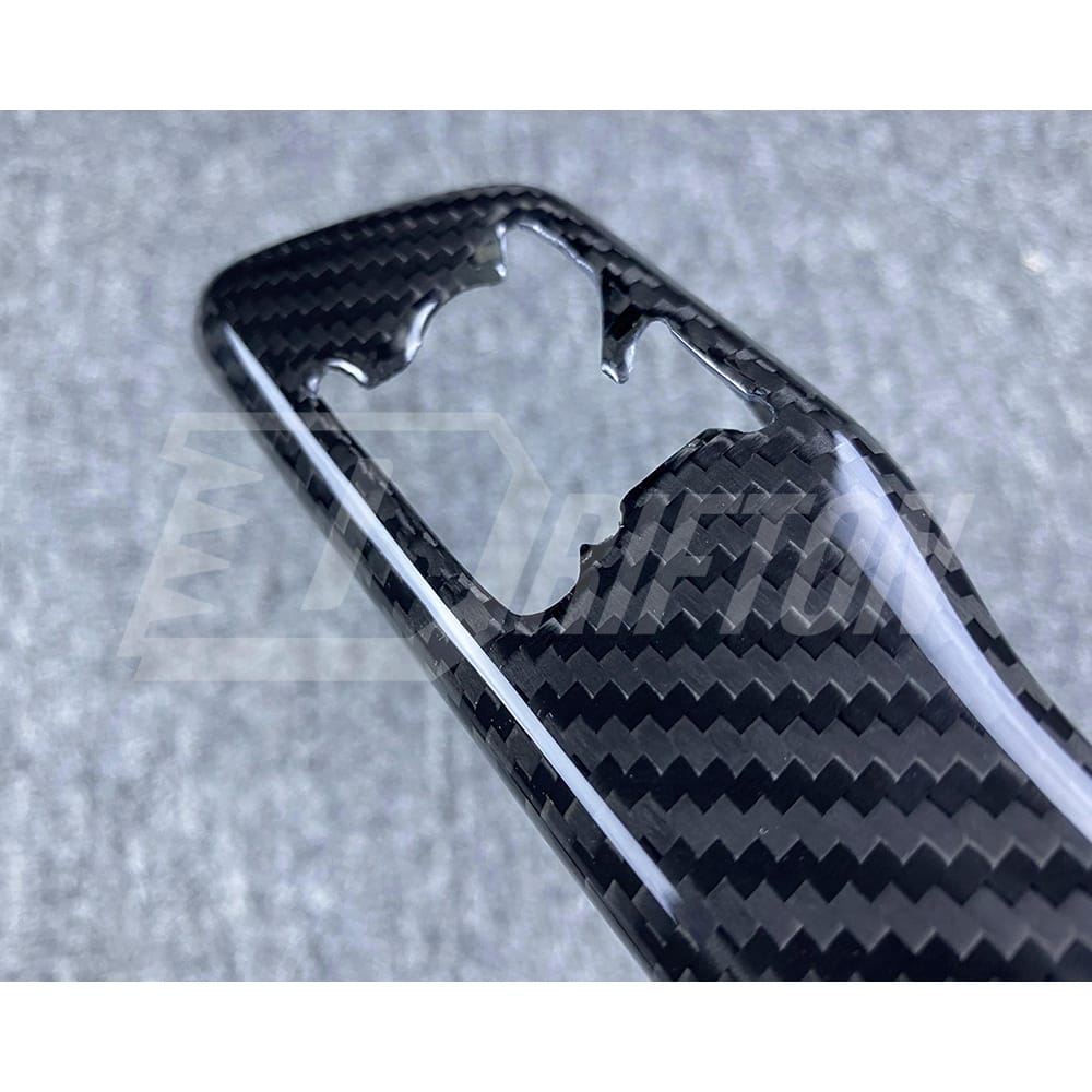 Dry Carbon Fiber Fender Emblem Cover For Nissan R35 GTR 2008-2019