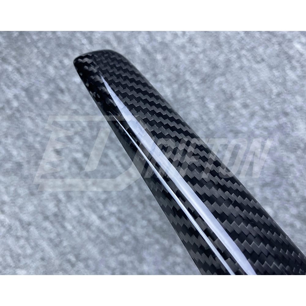 Dry Carbon Fiber Fender Emblem Cover For Nissan R35 GTR 2008-2019