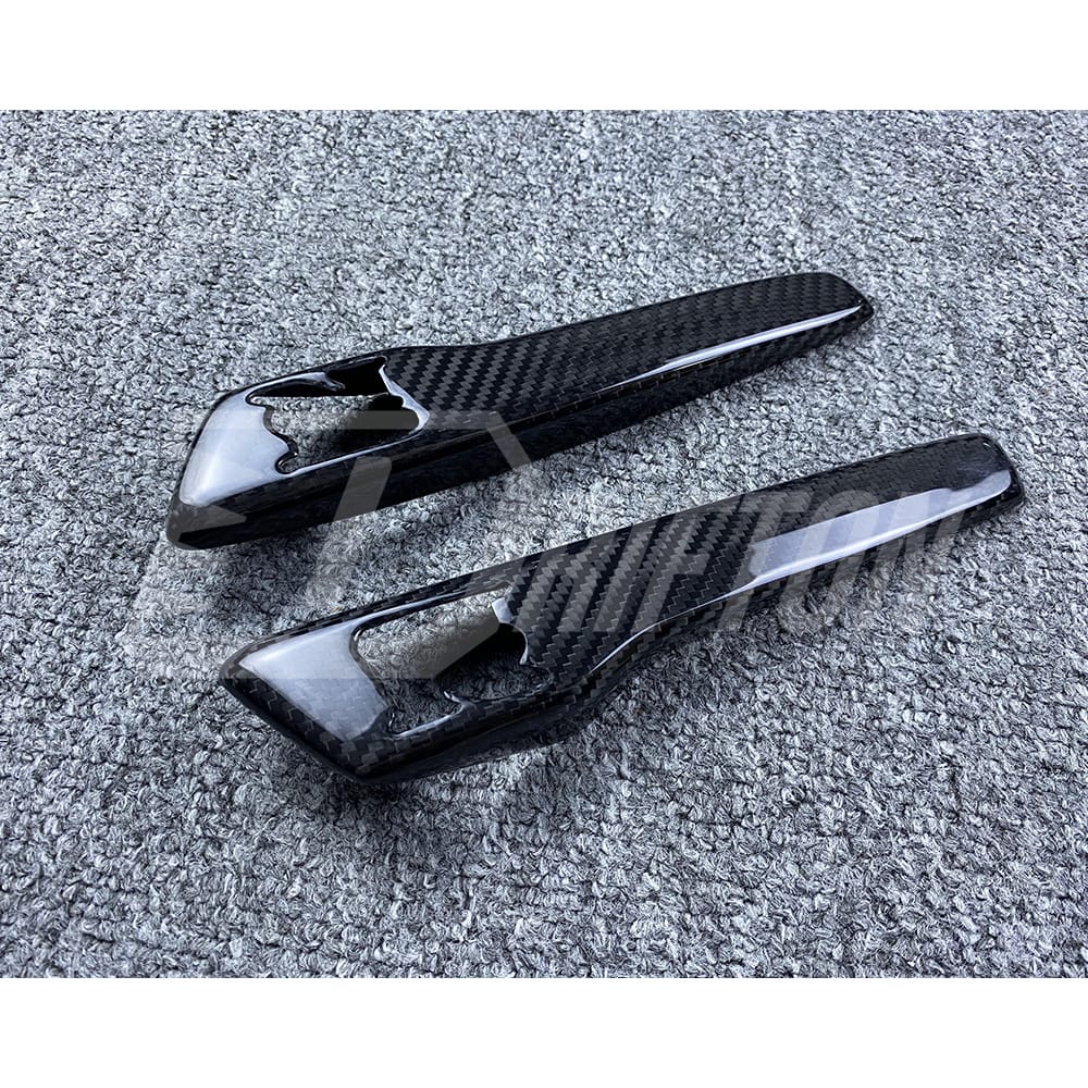 Dry Carbon Fiber Fender Emblem Cover For Nissan R35 GTR 2008-2019