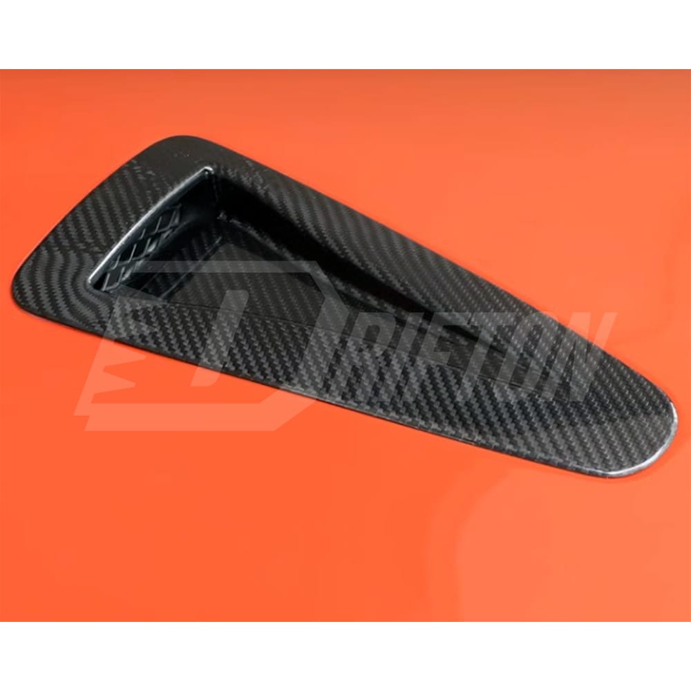 Dry Carbon Fiber Hood Vent For Nissan R35 GTR 2008-2019
