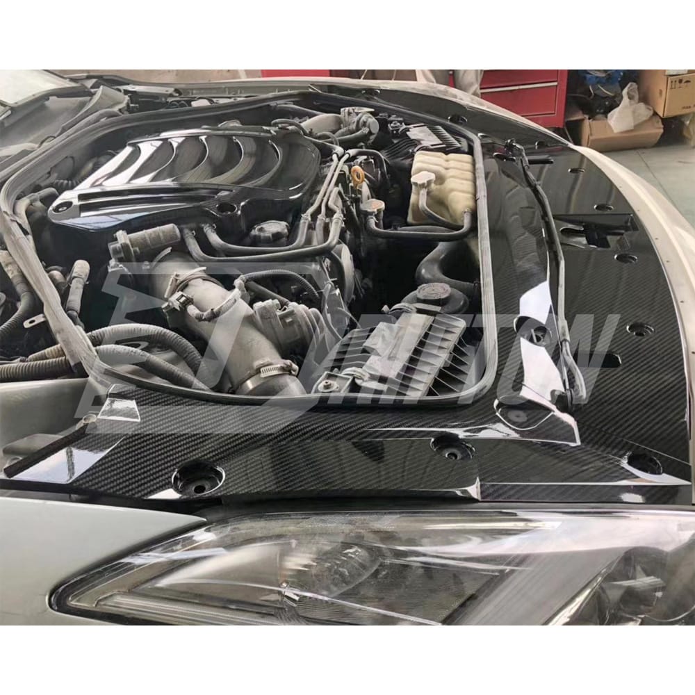 Forged Carbon Fiber Cooling Plate & Battery Cover For Nissan R35 GTR 2008-2016