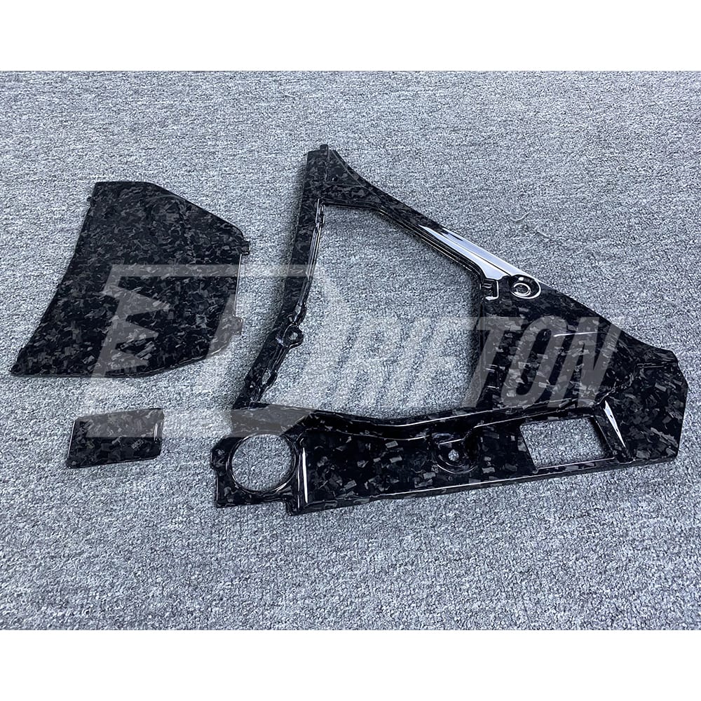 Forged Carbon Fiber Cooling Plate & Battery Cover For Nissan R35 GTR 2008-2016
