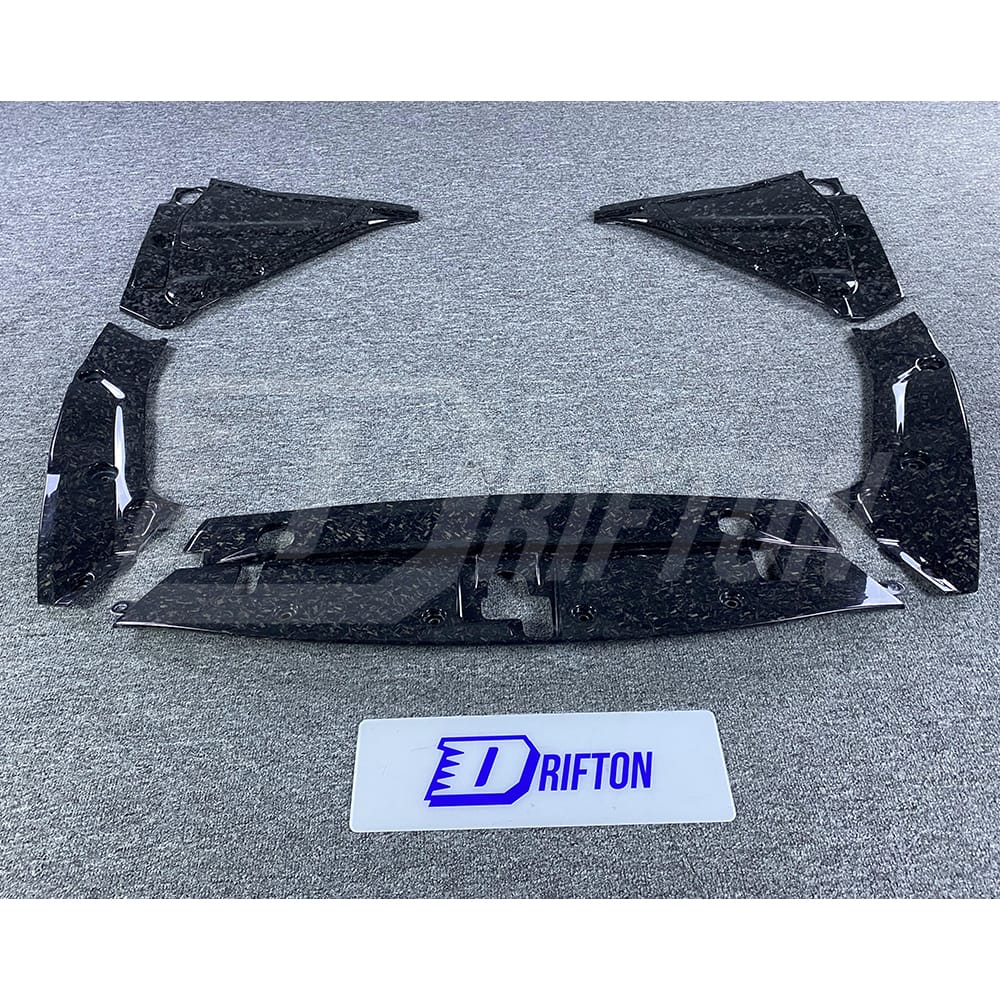 Forged Carbon Fiber Cooling Plate & Battery Cover For Nissan R35 GTR 2008-2016
