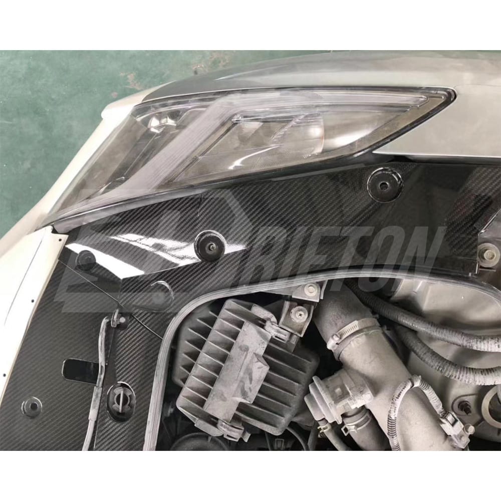 Forged Carbon Fiber Cooling Plate & Battery Cover For Nissan R35 GTR 2008-2016