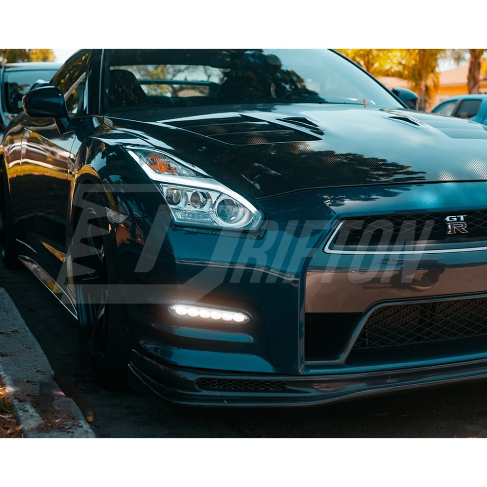 Front Bumper Headlight (White Version) For Nissan R35 GTR 2008-2019