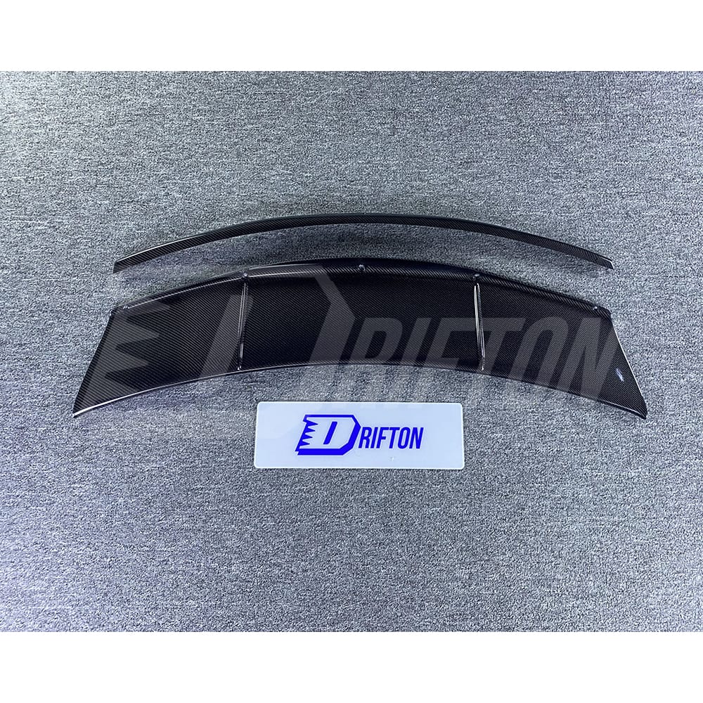 Litchfield LM20 Style Carbon Fiber Rear Wing Duck Gurney Flap For Nissan R35 GTR 2008-2019