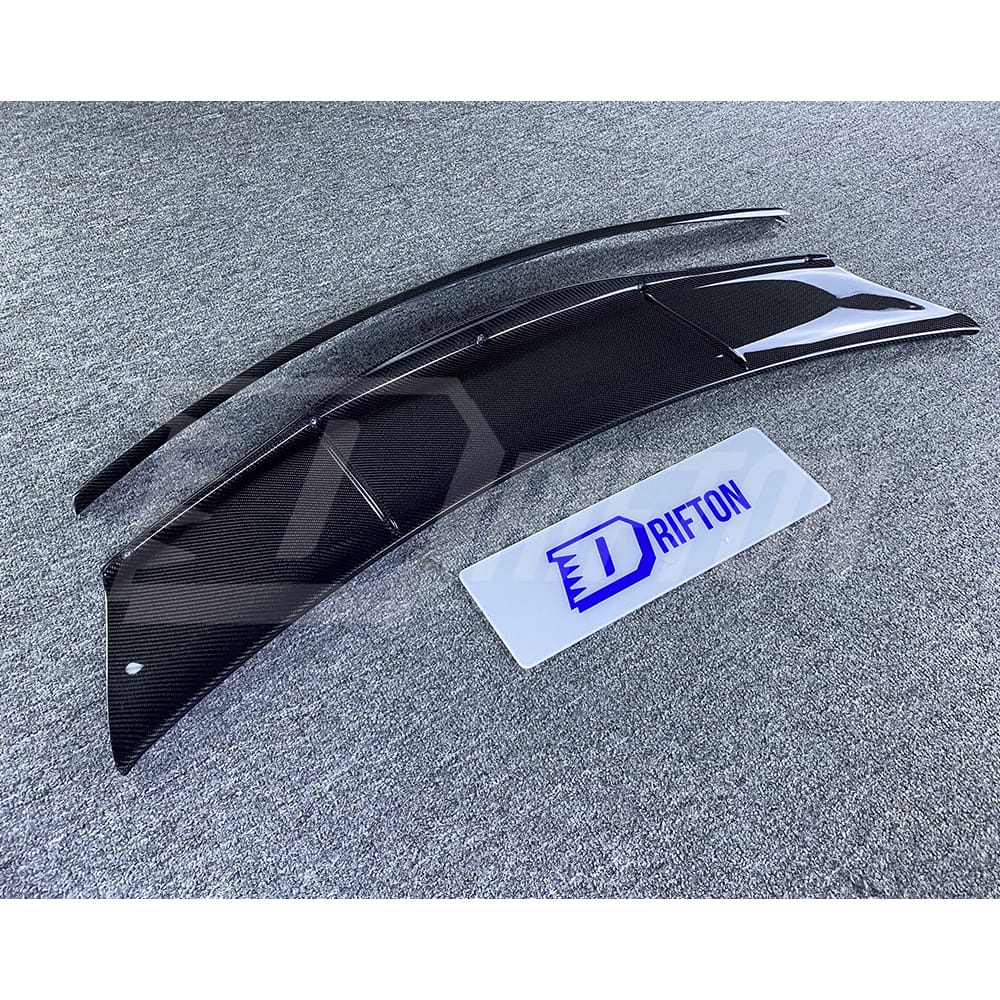 Litchfield LM20 Style Carbon Fiber Rear Wing Duck Gurney Flap For Nissan R35 GTR 2008-2019