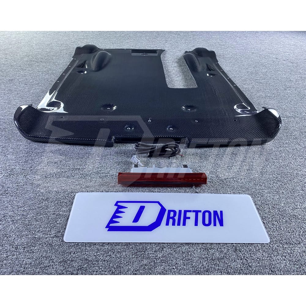 MY12 OEM Style Carbon Fiber Rear Under Diffuser With Brake Light For Nissan R35 GTR 2008-2018