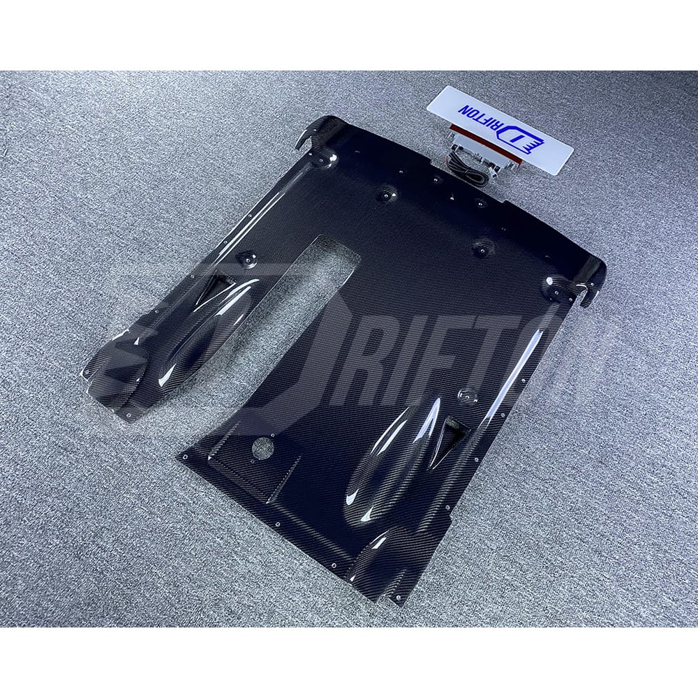 MY12 OEM Style Carbon Fiber Rear Under Diffuser With Brake Light For Nissan R35 GTR 2008-2018