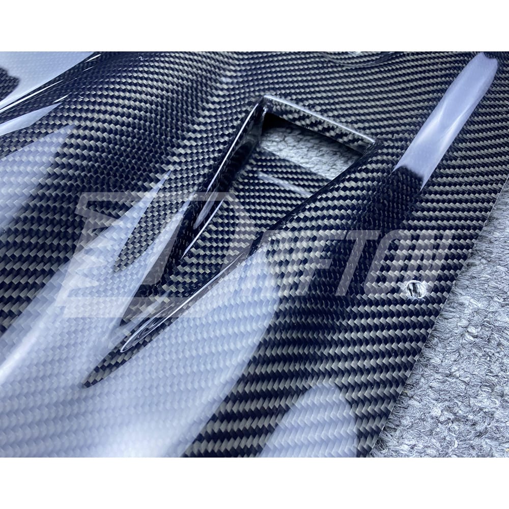 MY12 OEM Style Carbon Fiber Rear Under Diffuser With Brake Light For Nissan R35 GTR 2008-2018