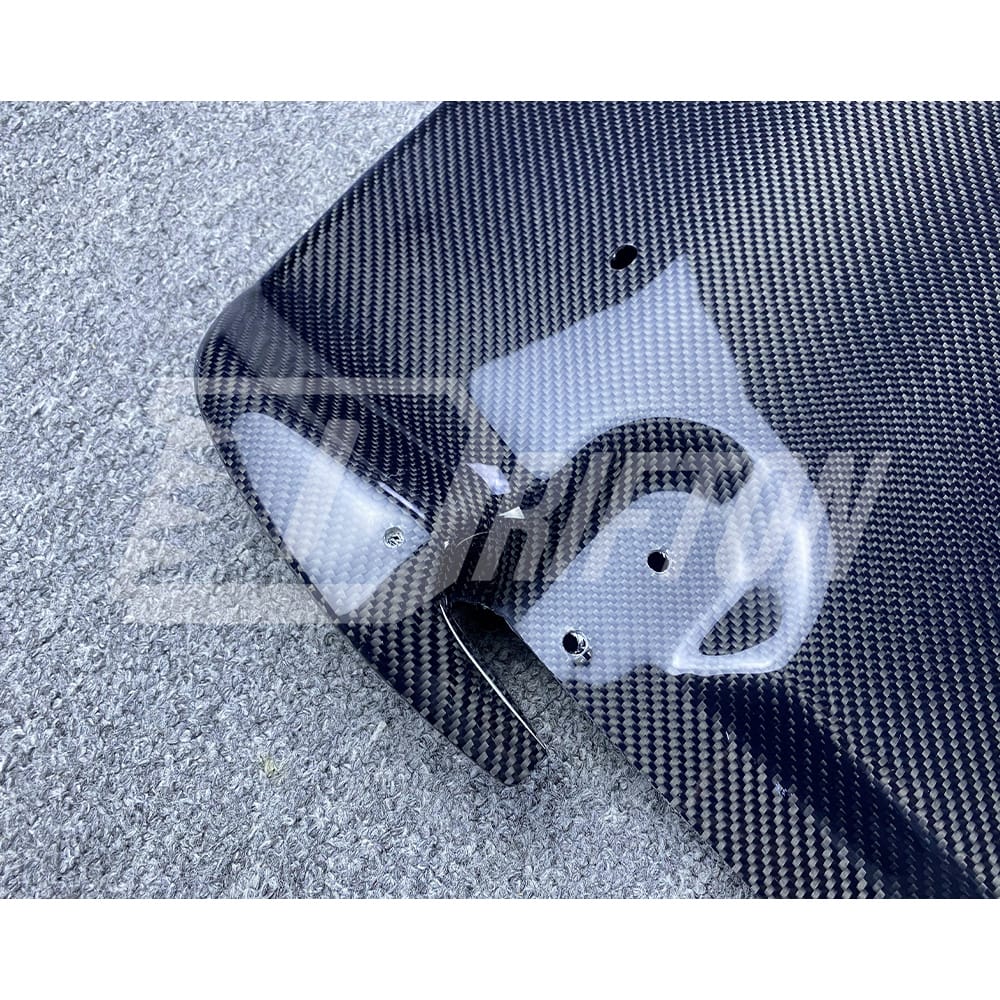 MY12 OEM Style Carbon Fiber Rear Under Diffuser With Brake Light For Nissan R35 GTR 2008-2018