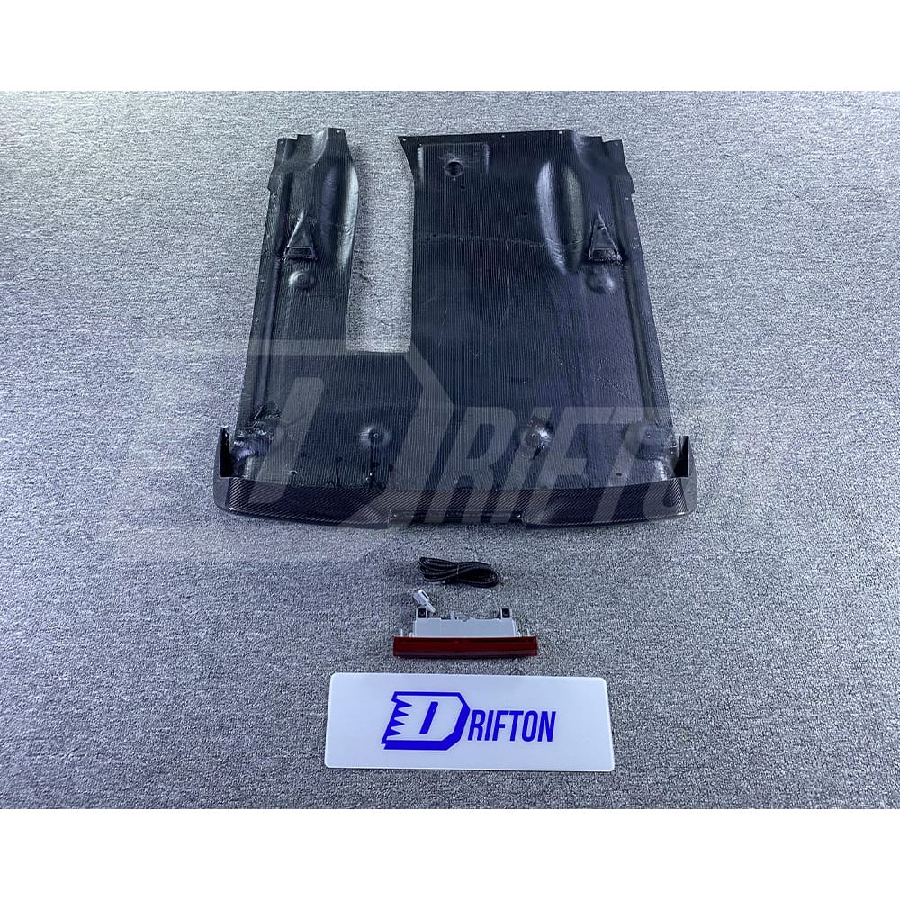 MY12 OEM Style Carbon Fiber Rear Under Diffuser With Brake Light For Nissan R35 GTR 2008-2018