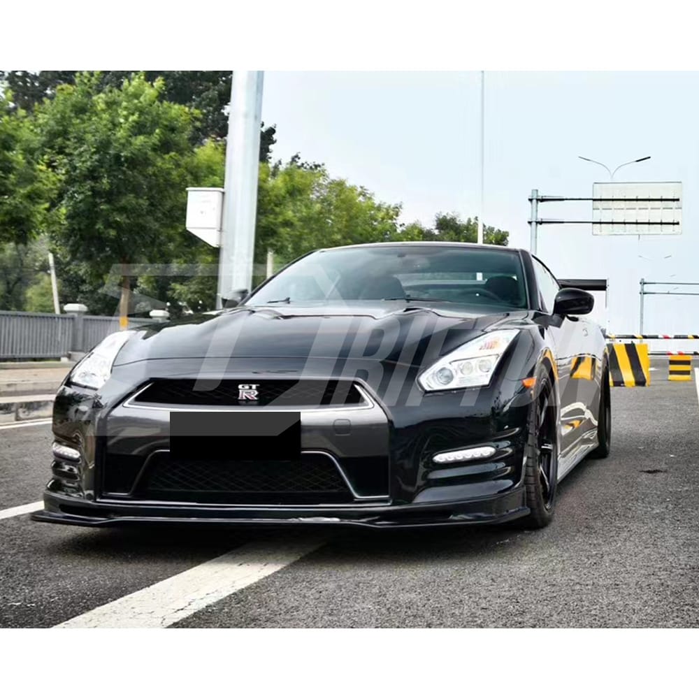 Nismo Style Carbon Fiber Front Lip For Nissan R35 GTR 2012-2016