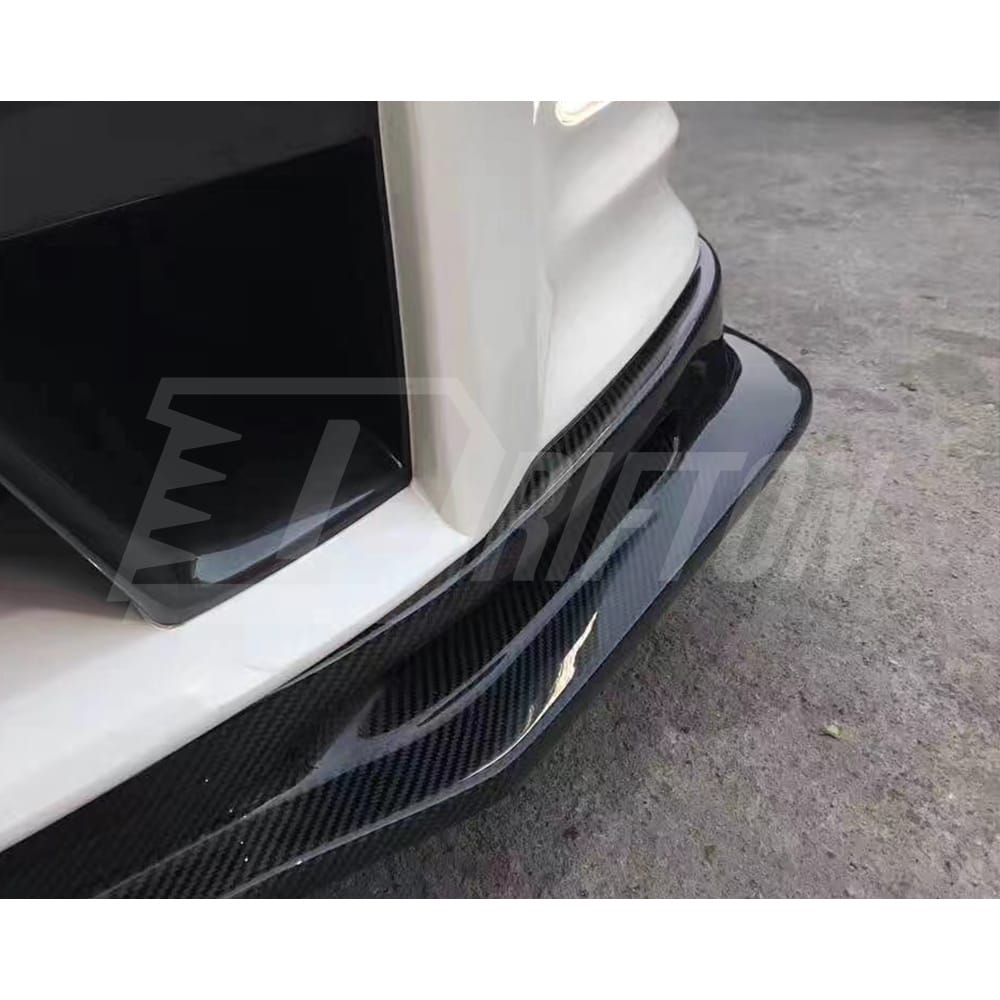 Nismo Style Carbon Fiber Front Lip For Nissan R35 GTR 2012-2016