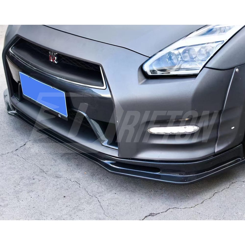 Nismo Style Carbon Fiber Front Lip For Nissan R35 GTR 2012-2016