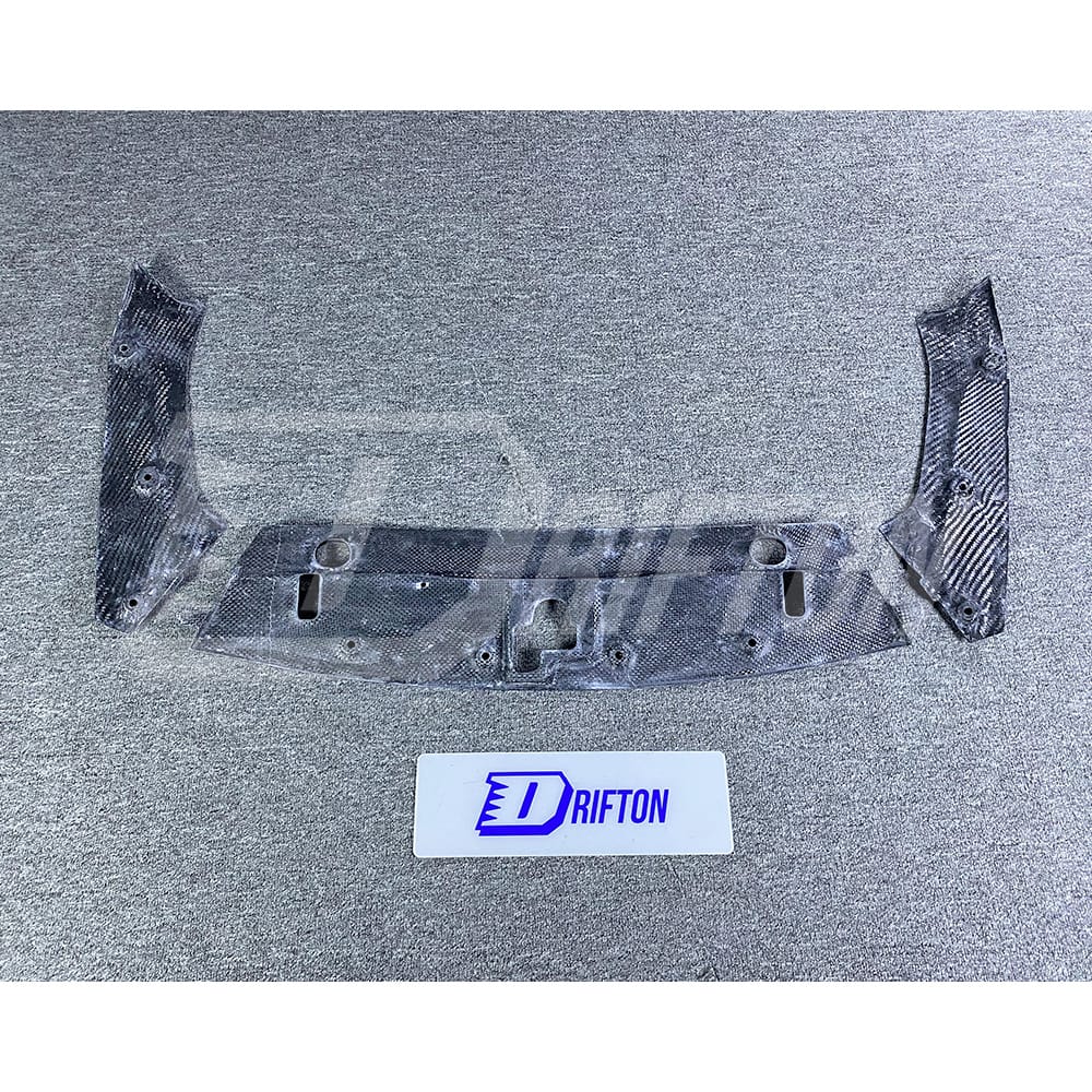  Nordring Challenge Style Forged Carbon Fiber Cooling Bay Dress Up Kit (3pcs) For Nissan R35 GTR 2008-2019