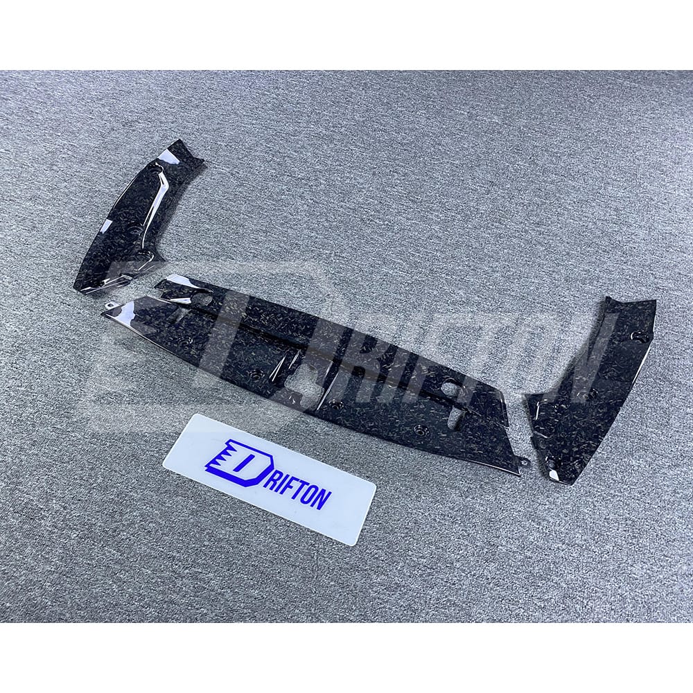  Nordring Challenge Style Forged Carbon Fiber Cooling Bay Dress Up Kit (3pcs) For Nissan R35 GTR 2008-2019