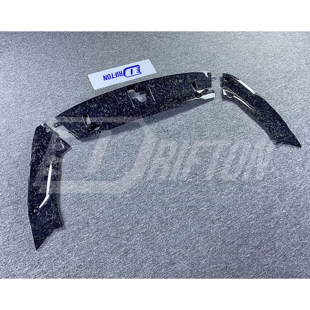  Nordring Challenge Style Forged Carbon Fiber Cooling Bay Dress Up Kit (3pcs) For Nissan R35 GTR 2008-2019