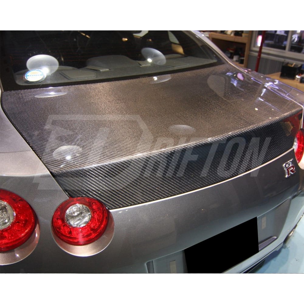 OEM Style Carbon Fiber Rear Trunk Boot Lid For Nissan R35 GTR 2008-2019
