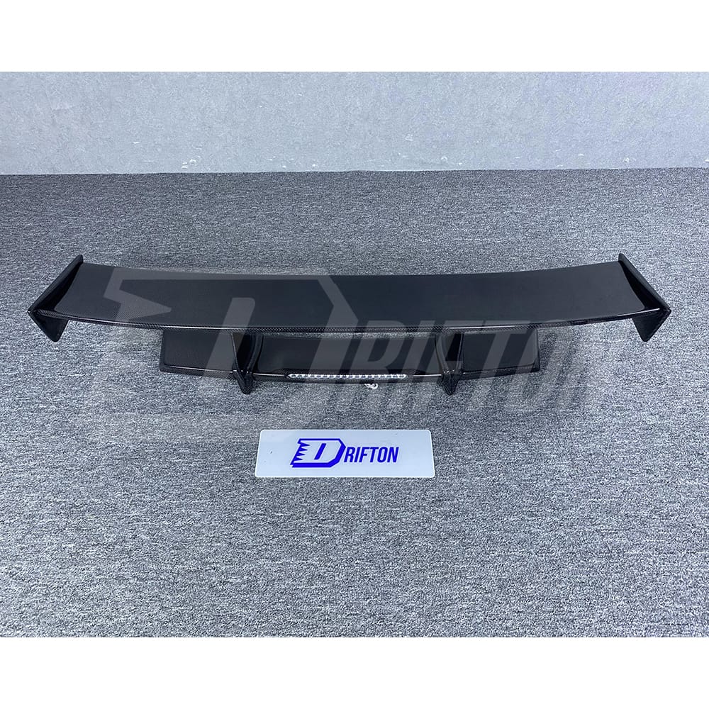 Top Secret High Bracket Style Carbon Fiber Rear Spoiler GT Wing For Nissan R35 GTR 2008-2022