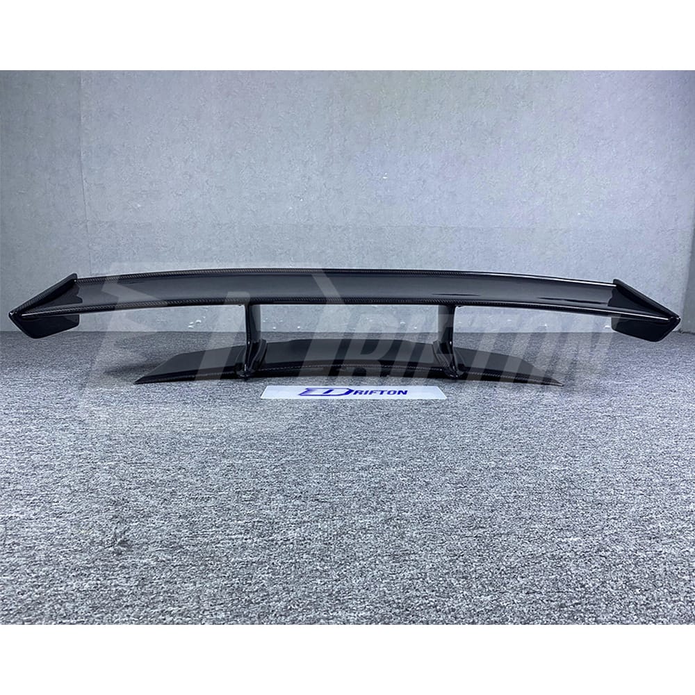 Top Secret High Bracket Style Carbon Fiber Rear Spoiler GT Wing For Nissan R35 GTR 2008-2022