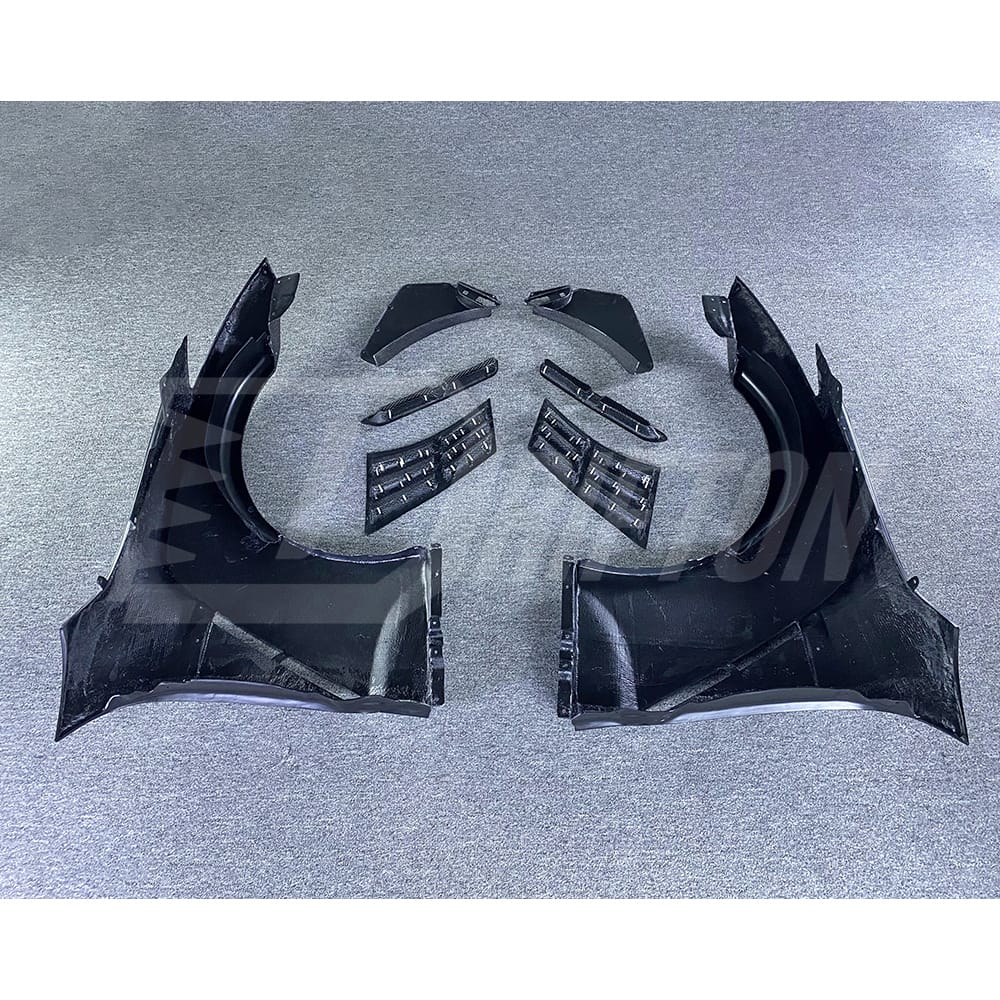 Top Secret Style Carbon Fiber Fender Set For Nissan R35 GTR 2008-2019