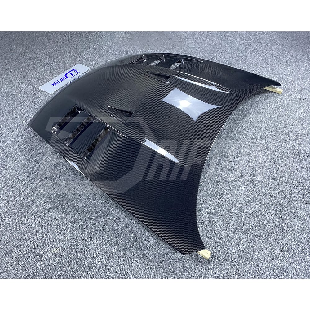 Top Secret Style Carbon Fiber Hood For NIissan 370Z Z34 2008-2019