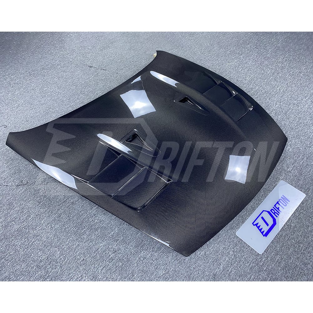 Top Secret Style Carbon Fiber Hood For NIissan 370Z Z34 2008-2019