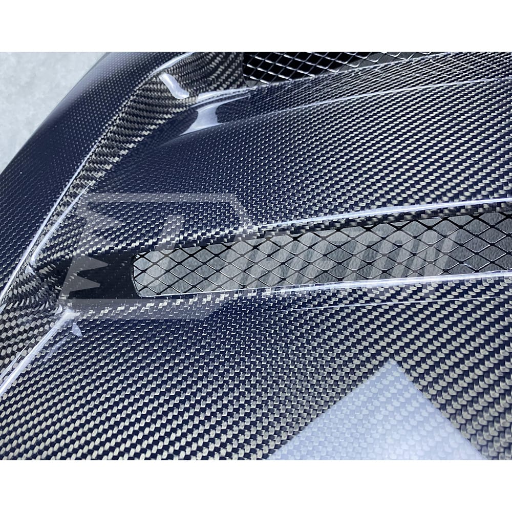 Top Secret Style Carbon Fiber Hood For NIissan 370Z Z34 2008-2019