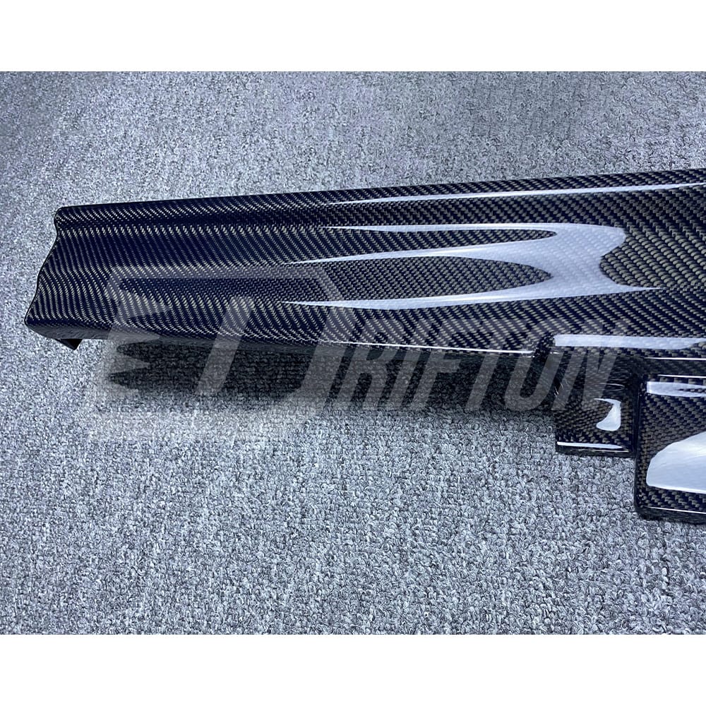 Top Secret Style Carbon Fiber Side Skirt For Nissan R35 GTR 2008-2019