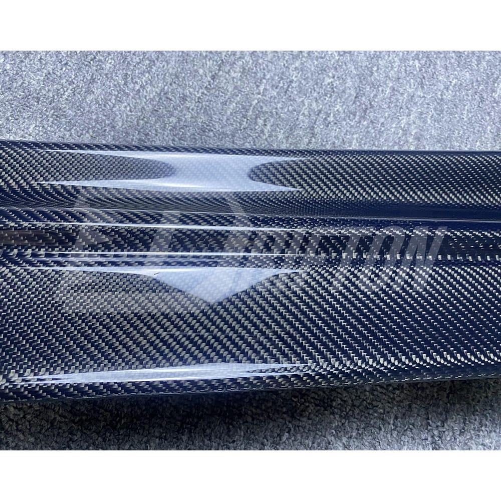 Top Secret Style Carbon Fiber Side Skirt For Nissan R35 GTR 2008-2019