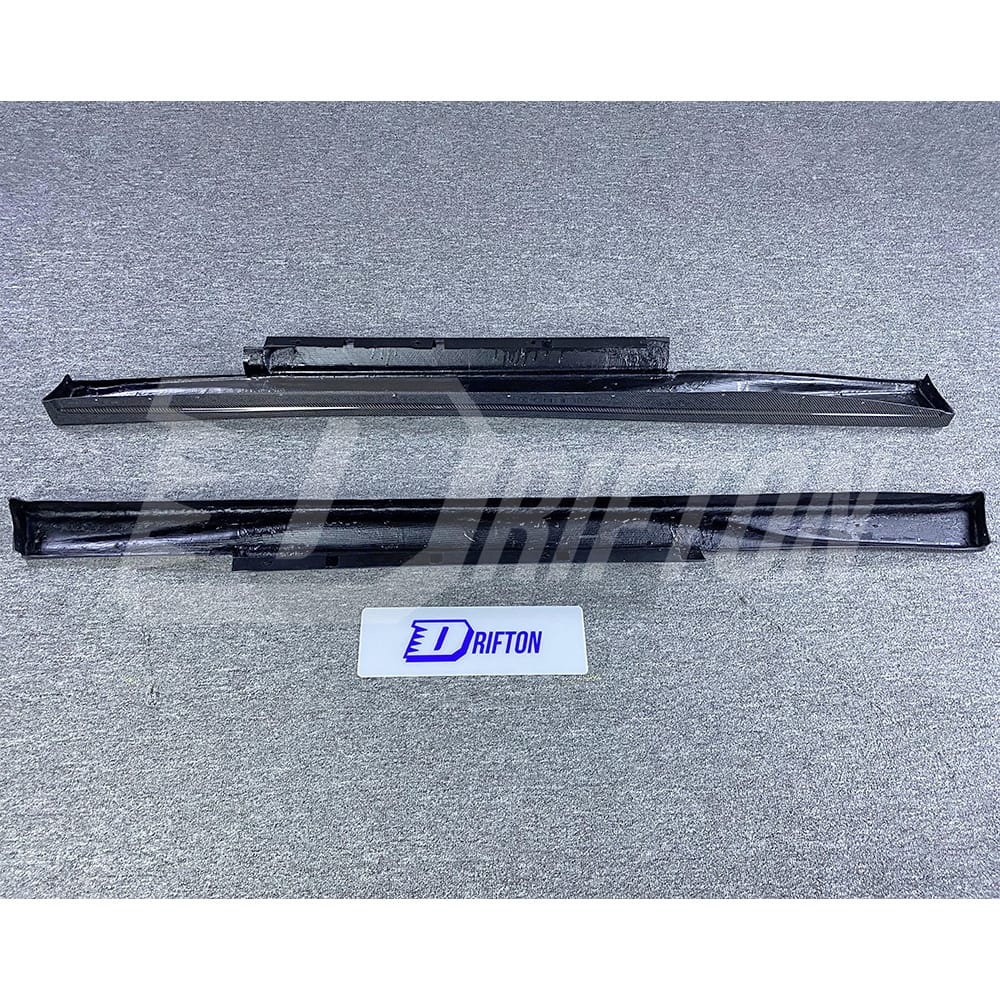 Top Secret Style Carbon Fiber Side Skirt For Nissan R35 GTR 2008-2019