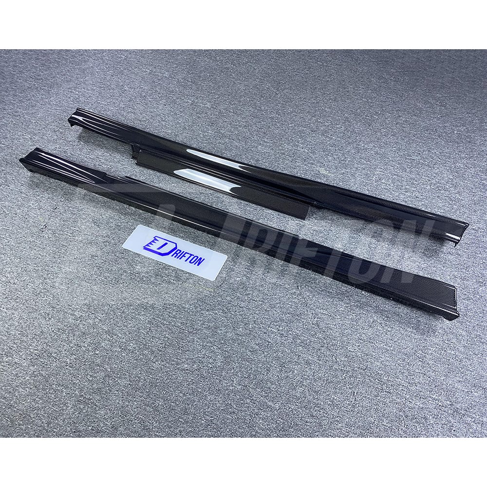 Top Secret Style Carbon Fiber Side Skirt For Nissan R35 GTR 2008-2019