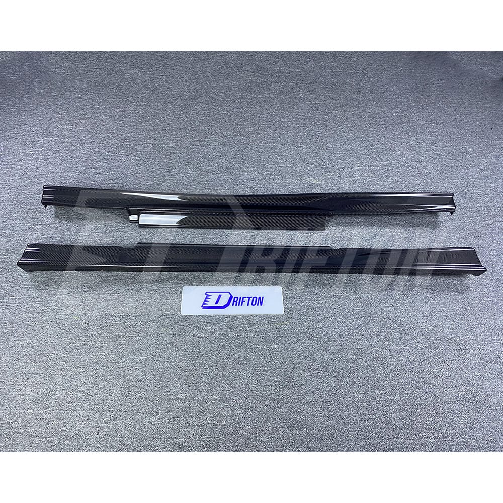 Top Secret Style Carbon Fiber Side Skirt For Nissan R35 GTR 2008-2019