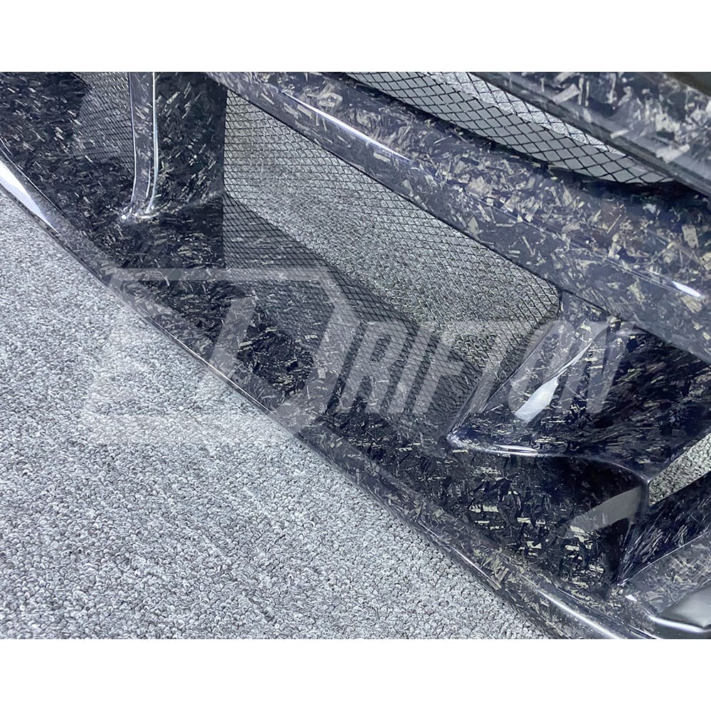 Varis Arising II Style Half Carbon Fiber Front Bumper For NIissan 370Z Z34 2008-2019