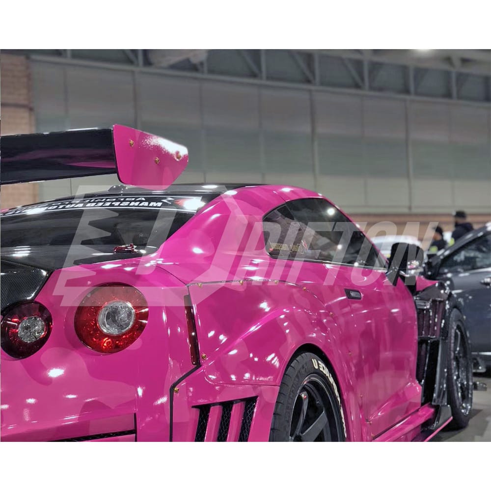 Varis KAMIKAZE R Super Sonic Style Half Carbon Fiber Wide Body Kit For Nissan R35 GTR 2008-2016