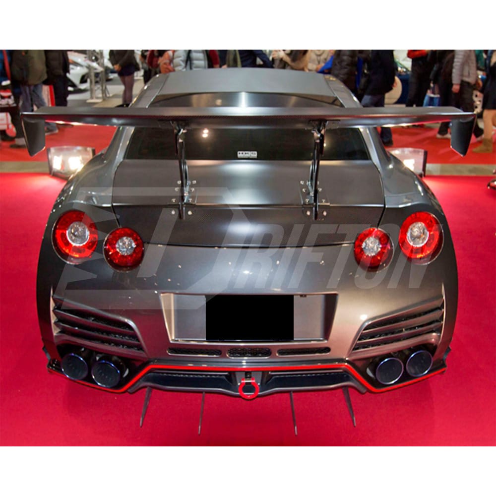 Varis MY13 Style Full Carbon Fiber Rear Bumper For Nissan R35 GTR 2017-2019