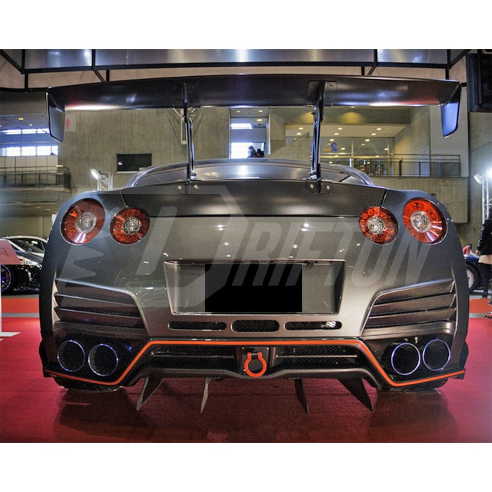 Varis MY13 Style Full Carbon Fiber Rear Bumper For Nissan R35 GTR 2017-2019