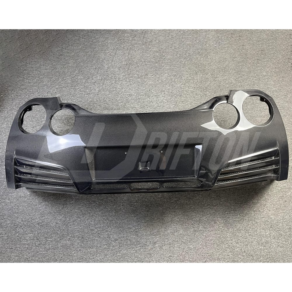 Varis MY13 Style Full Carbon Fiber Rear Bumper For Nissan R35 GTR 2017-2019