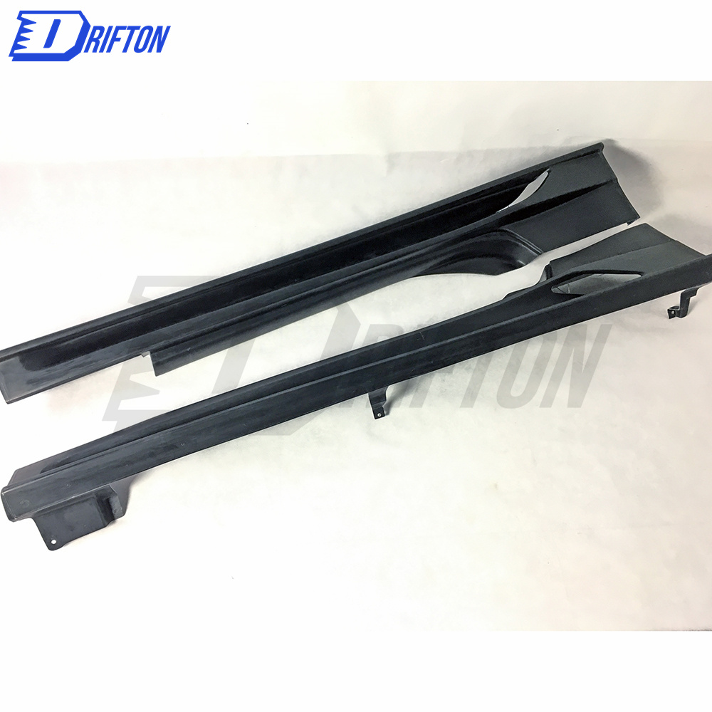 Webersport Zenith Line Style Half Carbon Fiber Side Skirt (4 PCS) For NIissan 370Z Z34 2008-2019