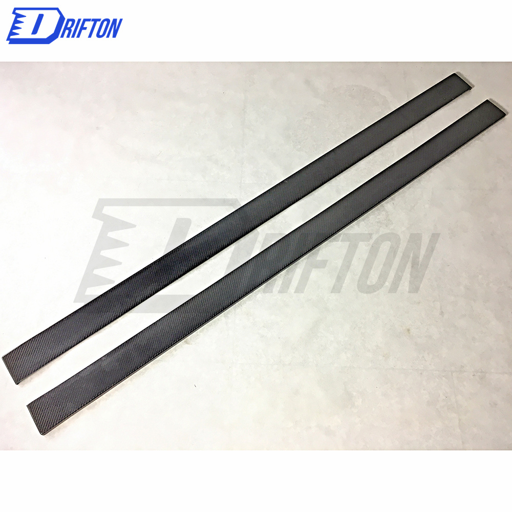 Webersport Zenith Line Style Half Carbon Fiber Side Skirt (4 PCS) For NIissan 370Z Z34 2008-2019