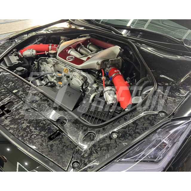 Nordring Challenge Style Forged Carbon Fiber Cooling Bay Dress Up Kit For Nissan R35 GTR 2008-2019