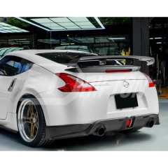 Varis Style Carbon Fiber Rear Diffuser For NIissan 370Z Z34 2008-2019