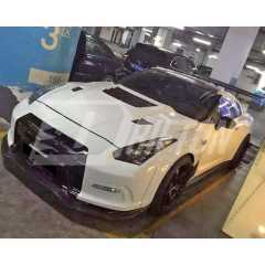 Varis MY13 Style Half Carbon Fiber Front Bumper For Nissan R35 GTR 2008-2016