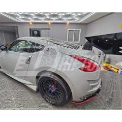 Varis Style Half Carbon Fiber Side Skirt With Underboard For NIissan 370Z Z34 2008-2019