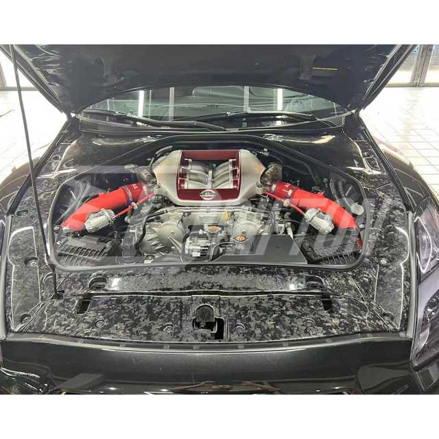 Nordring Challenge Style Forged Carbon Fiber Cooling Bay Dress Up Kit For Nissan R35 GTR 2008-2019